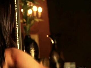 Lovely Indian Woman Dances In Exotic Attire