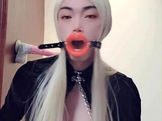 How Comfortable Is Sex With A Big Dick？ Socking And Highheels Ladyboy Masturbates