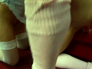 two amazing lesbians with big tits can't wait to play with dildos