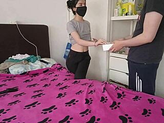 Sexy Laura Seduces Mothers Husband For New Cell Phone