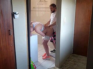 fucking my neighbrs cheating wife in the gym