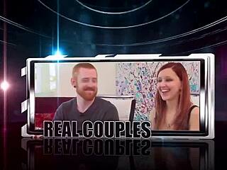 steamy swinger couple fucking in shower before joining orgy