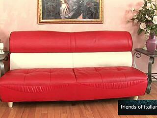 Gorgeous Blonde Gilf Gets Intensely Nailed By Naughty Boy In Various Positions