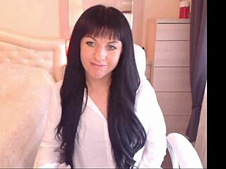 small tit brunette strips and teases