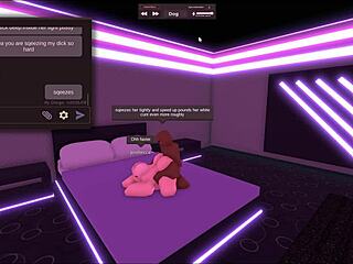 blonde girl cheats on bf with black dick in roblox