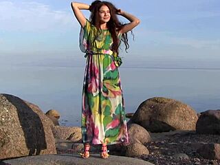 Oh, Norma A, Enjoying Sensual Masturbation on Baltic Evening!