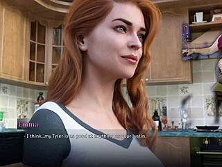 Boundaries of morality 2 - redhead wife riding that cock