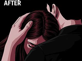 in the quiet aftermath of audio aftercare, she relaxes for women