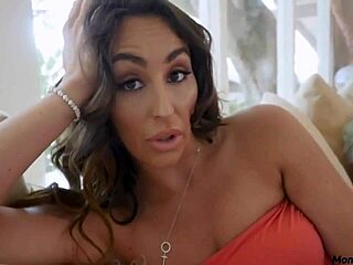 stepson's dick is always there for stepmom's rough sex needs