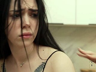 A sweet blowjob resolves the family tension in high definition