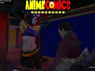 El guason con harley quinn de prostituta