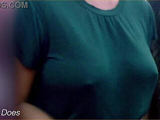 Stranger Begs Wifey to Flash Tits Publicly!