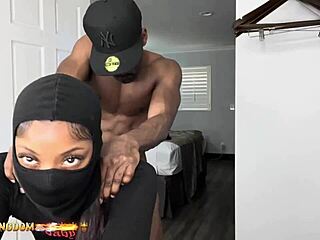 Sexy Curvy Booty Chick Dildos Herself Before Real Dick Pounds Her Tight Ass