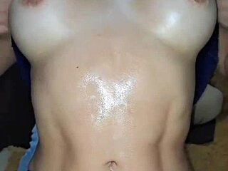 COLOMBIAN TEEN LATINA WITH BIG ASS SOLO MASTURBATES SQUIRTING ON DILDO ANAL TOYS.