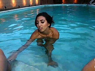 frida sante, your big ass cougar in lingerie, ready for that poolside pussy pounding tonight?