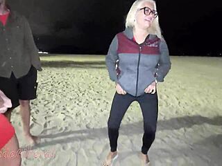 i'm such a slut flashing pussy and ass on beach with my friend