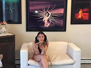 Angel De Azucar Squeezes Pablo's Cock With Tight Vagina