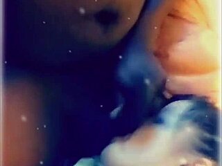 homemade interracial blowjob deepthroat has black babe sucking big tits out