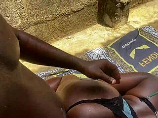 pregnant landlady begs tenant for his huge black cock pounding