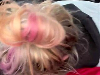 Streetwalker Sucks Cum Off Dick After Facial!