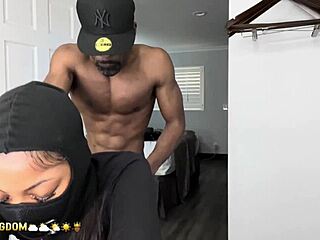 Sexy Curvy Booty Chick Dildos Herself Before Real Dick Pounds Her Tight Ass