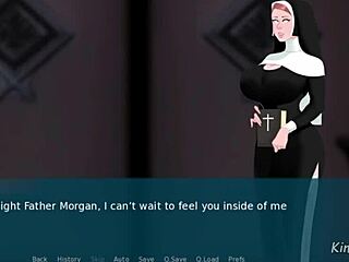 what if nun's confession booth hides huge cock pounding her slutty pussy?!