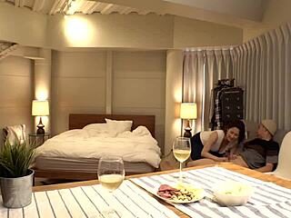 snagged this lingerie housewife's oiled jiggling huge tits and ass ride 😍🍑💦 total pleasure drown!