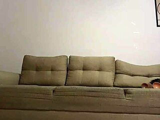 cute bbw sits face grinds to horny orgasm cumshot