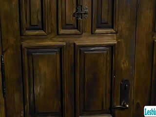 Busty Masseuse Licks Neighbor's Pussy in 69 Massage!