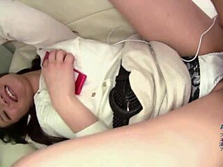 Japanese Slut Rides Huge Cock Doggystyle to Explosive Pussy Orgasm Uncensored!