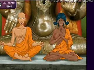 Mnf club unlocks new ffm pose two hentai girls jam pussies on monster cock