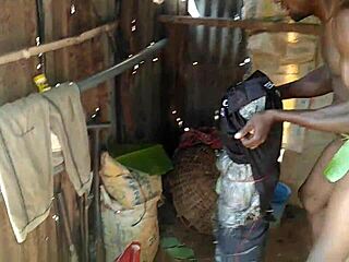 Handsome stud pounds curvy milf's ass then unloads huge cumshot