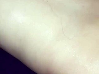 watch me massage my naked wife's pussy till she cums