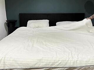 two muscular studs bareback choke and creampie cuckold's tight wife hard