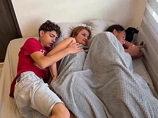 hijastro sneaks into madrastra bed fulfills taboo fantasy missionary style