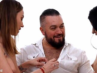 Mary Frost bold strapon dp ravage husband housemate