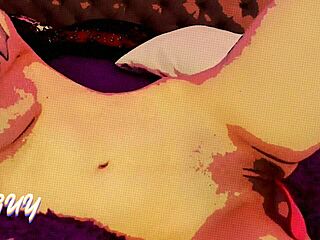 young babe spreads legs fingers wet pussy and pinches big tits on cam