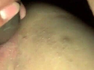 I'm pounding my girl's tight pussy with my hard cock homemade style