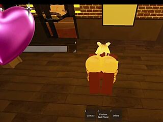 Snowbunny Takes Massive BBC Cock in Roblox