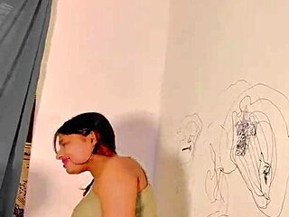 uttaran20's skinny brunette takes deepthroat anal creampie in hot homemade 3some