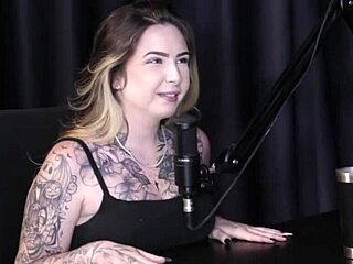 Francis Simas and Thay Carioca's naughty interview full of filthy action part 4