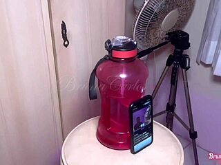 naughty blonde slut rides boss cock doggystyle while cuck hubby watches her moan and cumshot facial