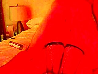 Homemade couple slut in fishnets bent over shaved pussy doggystyle anal assfucking surprise