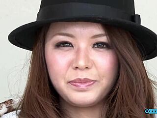 Asian Casting Babe Smiles Revealing Hairy Pussy Nipples Heels Toy Masturbation