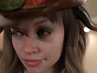 watch her massive tits bounce in wild cowgirl expansion ride 🍼🤠