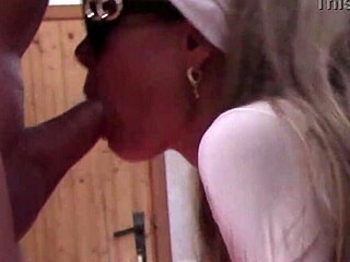 Glasses MILF Chokes on Monster Cock for 15-Minute Creampie Swallow Finale