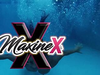 oh man fantastic maxine x with her huge tits pussy squirting and cum on boobs