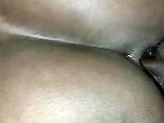 Hot sexy ebony stepsis rides my big black cock close-up till I cum in her hairy wet pussy??