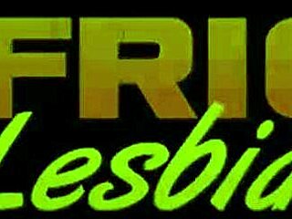 Ever seen african best friends devour each other's pussy in hardcore lesbian threesome licking?