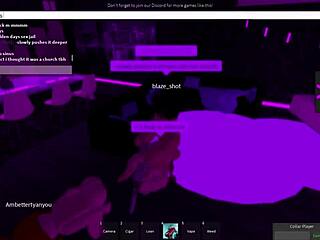 slutty roblox bitch GETS POUNDED in ANAL and BLOWJOB game footage